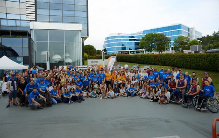 Foto de grupo en un encuentro de Fundación Grupo SIFU