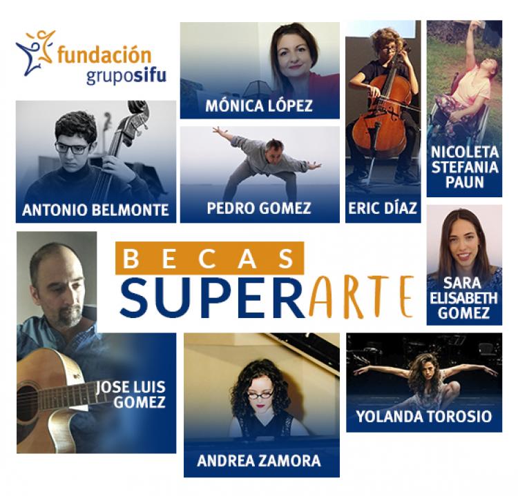 Ganadores Becas SuperArte