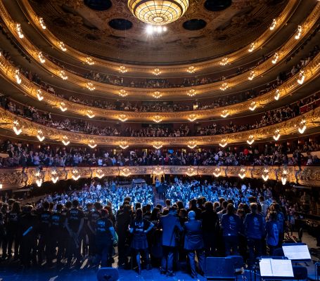 El Gran Teatre del Liceu durante la Gala + IN